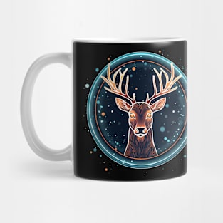 Deer in Ornament, Love Deers Mug